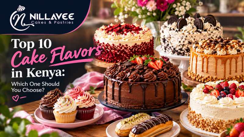 Top 10 Cake Flavors in Kenya: Which One Should You Choose? - Nillavee Cakes