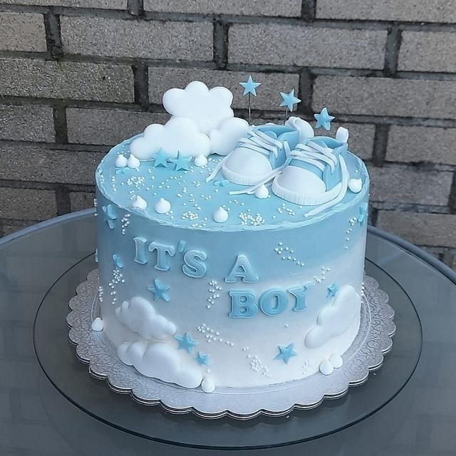 Baby Shower Blueberry Cake - Product image