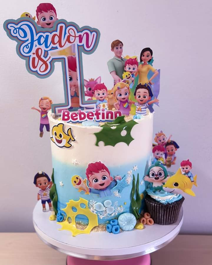 Bebefinn cartoon character cake - Product image