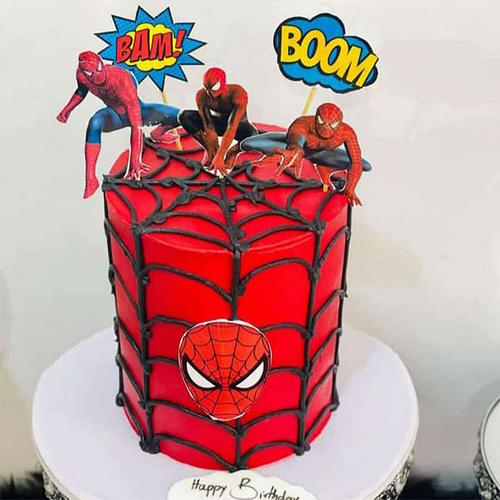 Spiderman themed cake - Product image