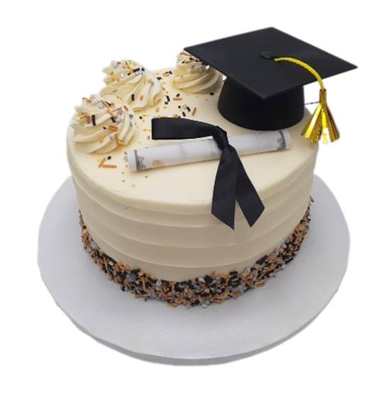 marble graduation cake - Product image