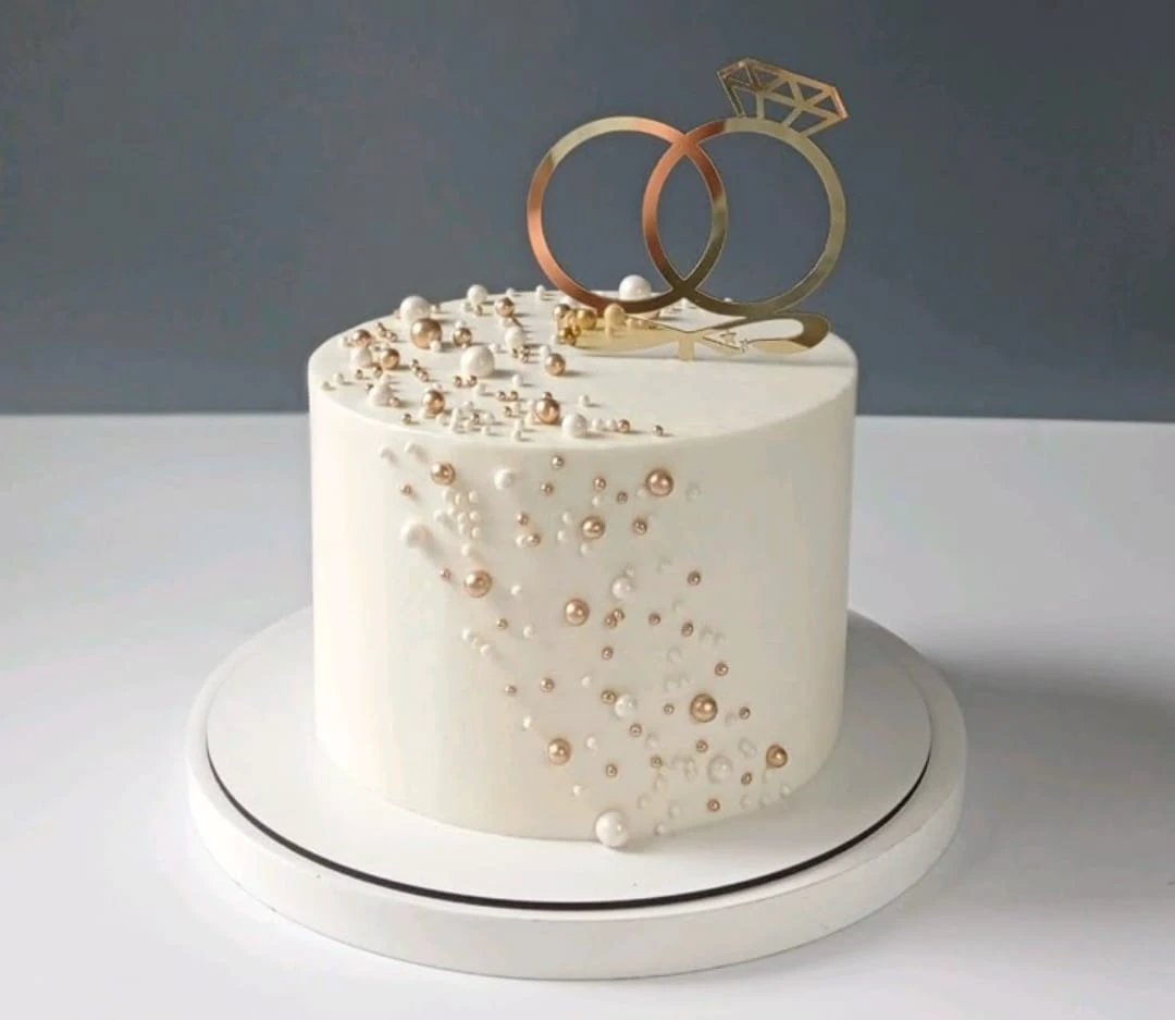 Sweet Raspberry Wedding Cake Package - Product image