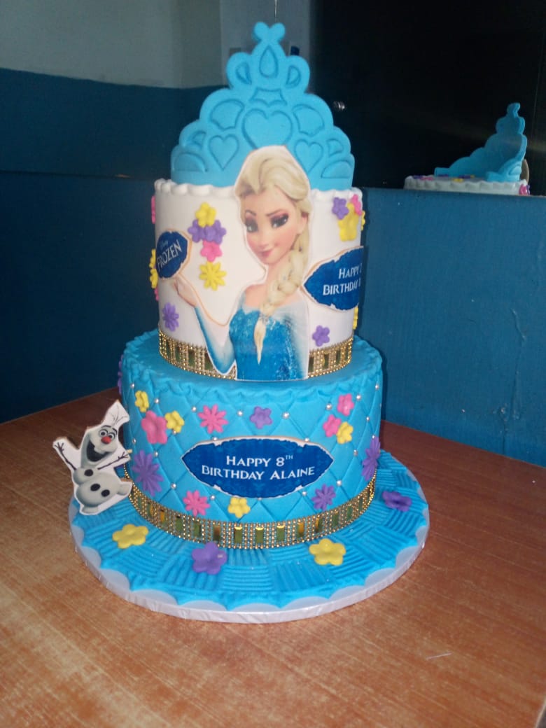elsa-cake - Nillavee Cakes And Pastries