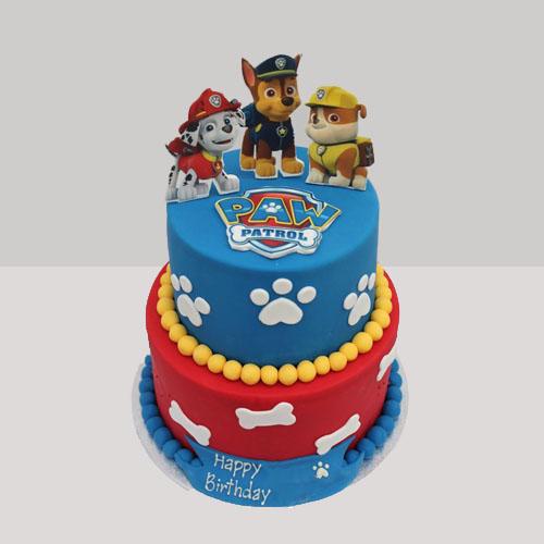 Fondant-paw-patrol-cake - Nillavee Cakes And Pastries