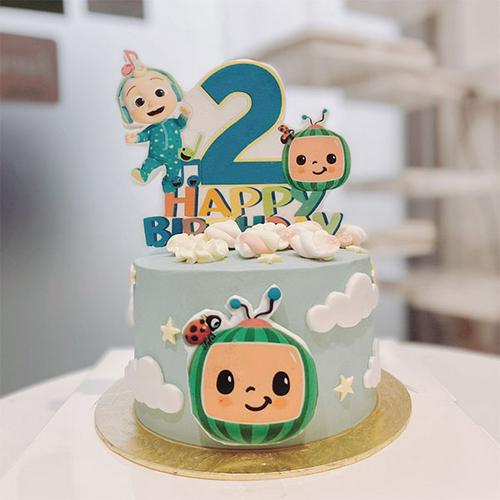 cocomelon-theme-cake - Nillavee Cakes And Pastries